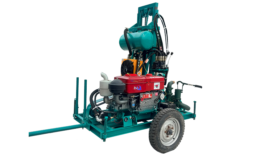 YETUO-150H diesel hydraulic water well drilling rig